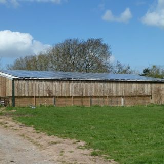 Agricultural Solar PV Installation 30KW Array in Winscombe, Somerset